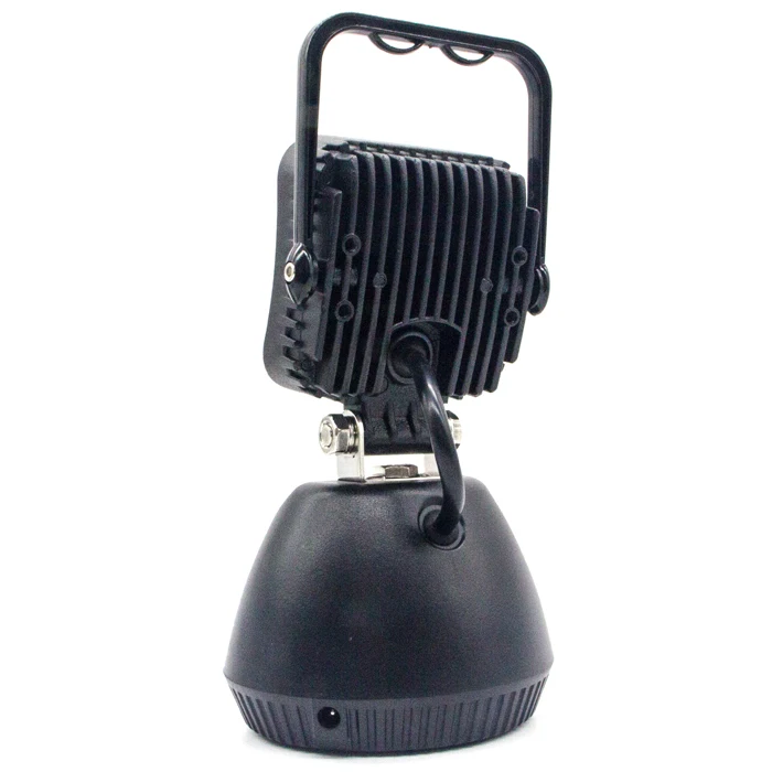 
15W Portable LED Work Light With Amber Warning Portable Rechargeable Emergency Lamp 