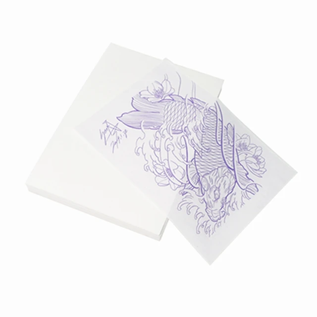 Tattoo Transfer Paper Stencil Copier Sheets Of Thermal Carbon Tattoo Paper Tattoo Stencil Thermal Copy Paper