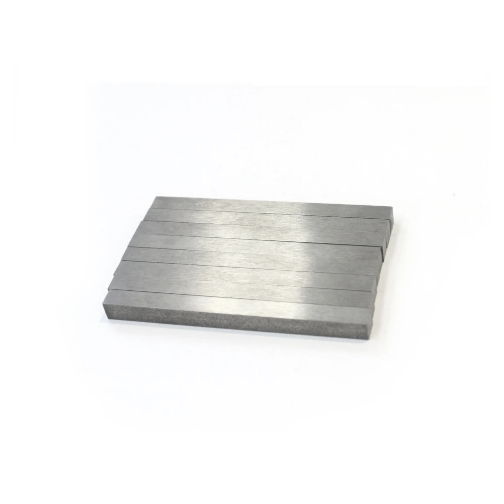 Strong wear resistance tungsten carbide strips/carbide cutter strip/tungsten carbide bars for crushing machine