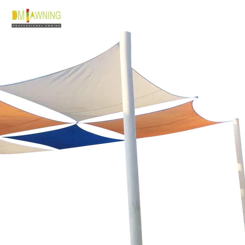 Swimming poor waterproof sun shade sail/Amusement park,parking lot sun shade sail