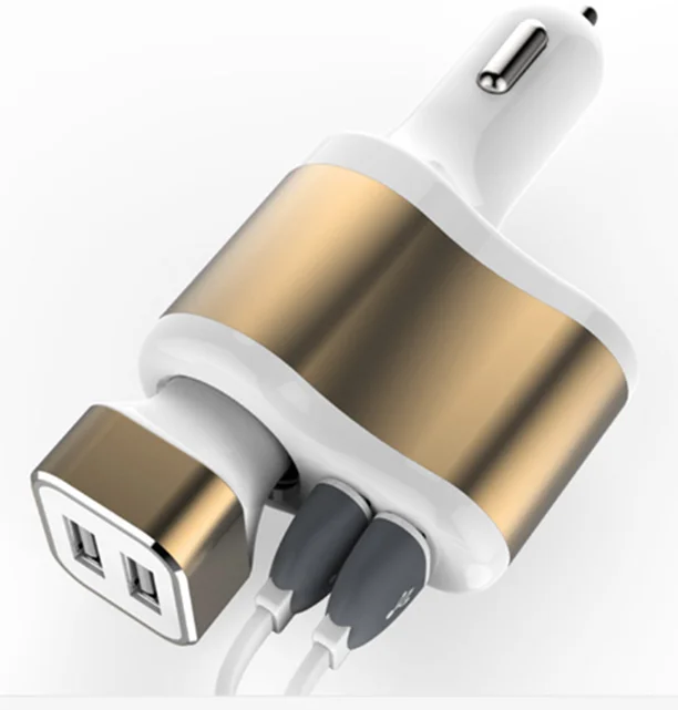 
Dual USB 5V 2.1A 2 Port Car Charger Adaptor with Car Lighter Slot 