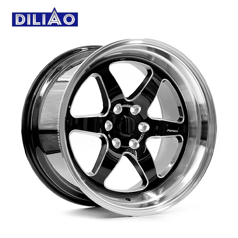 Black Spoke wheel 5x130 5x120 5x112 5x114.3 Rim Alloy Forged 20 21 22 23 24 Inch Car Wheels