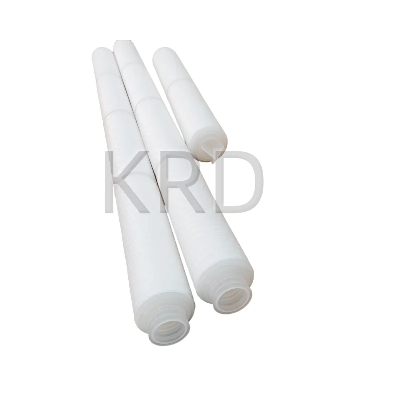Filter manufacturer 022/0.45/0. 5 micron 10 inch PP/PES/PTFE pleated membrane water filter cartridge