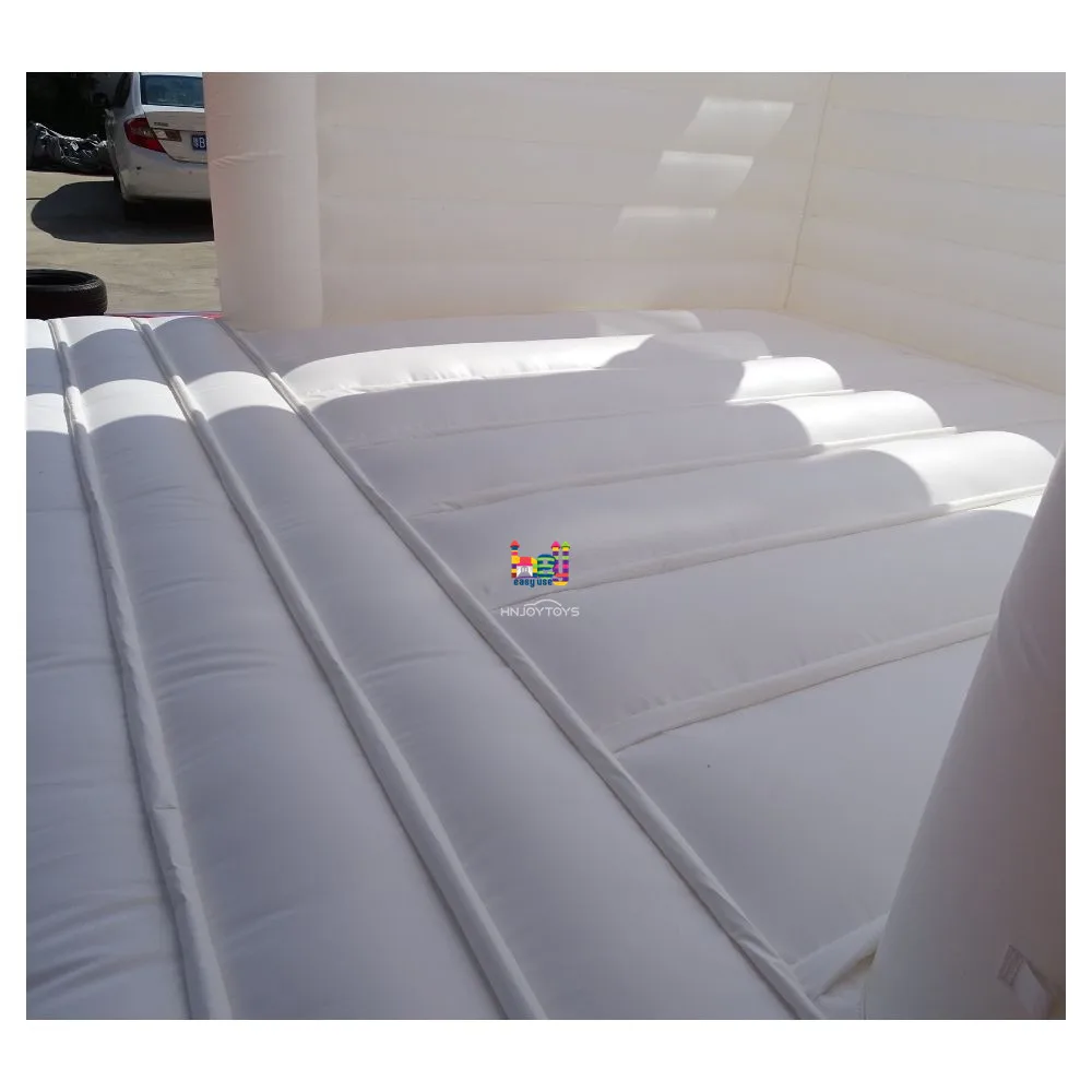Free Shipping To USA Commercial Party Rental Equipment Inflatable White Toddler Bounce House