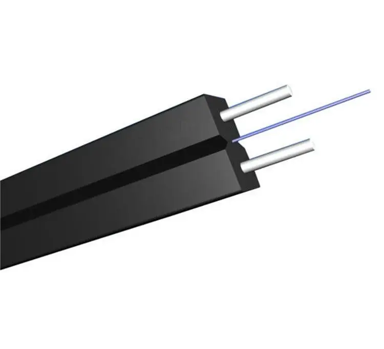 GJYXFCH-2/4B1 1core 2F 4F Outdoor Self-Support Steel Wire FTTH Fiber Optic Drop Cable With GFRP Strength Member LSZH Jacket