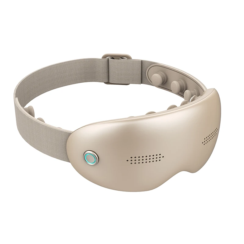 Sunchin Vibration Digital Hot Eye Massager With Heat Compress Visible Eye Care Mask With Music