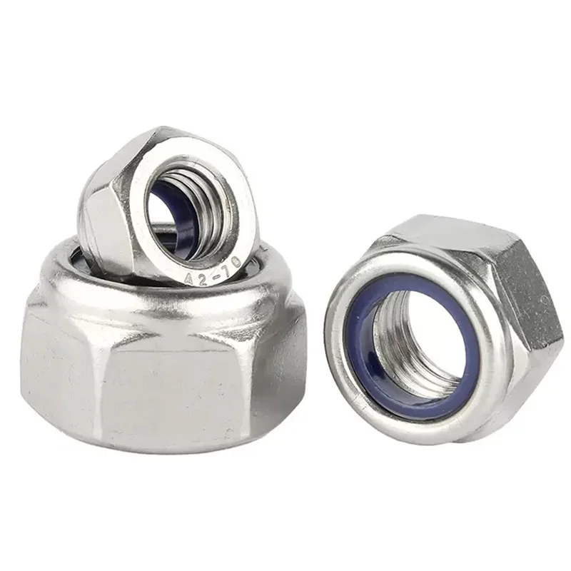 Factory Price High Quality Nylon Insert Lock Nut Din985 Din982 Stainless Steel Hex Nylock Nut