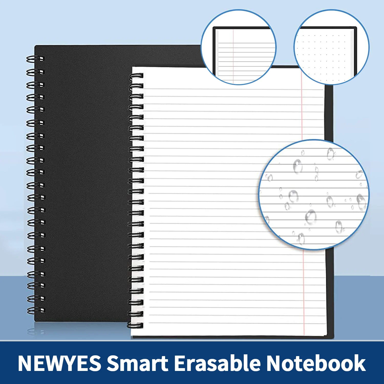 2022 Daily Planner A4 Erasable Smart Notepad Spiral Recycled Reusable Notebook For Students