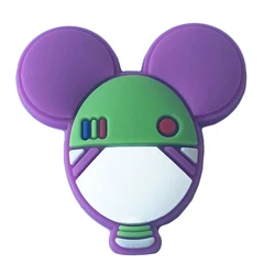 New Arrival Anime Cartoon Minnie Mouse Butterflies Croc Shoe Charms Crock Charms for Croc Shoe Decoration Wholesale