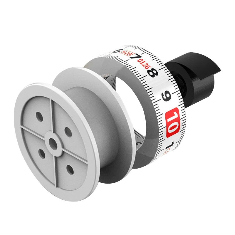 Оптовая продажа с фабрики BTE, профессиональная и прочная измерительная лента с резиновым покрытием и логотипом на заказ, 3 м, 5 м, 7,5 м, 8 м