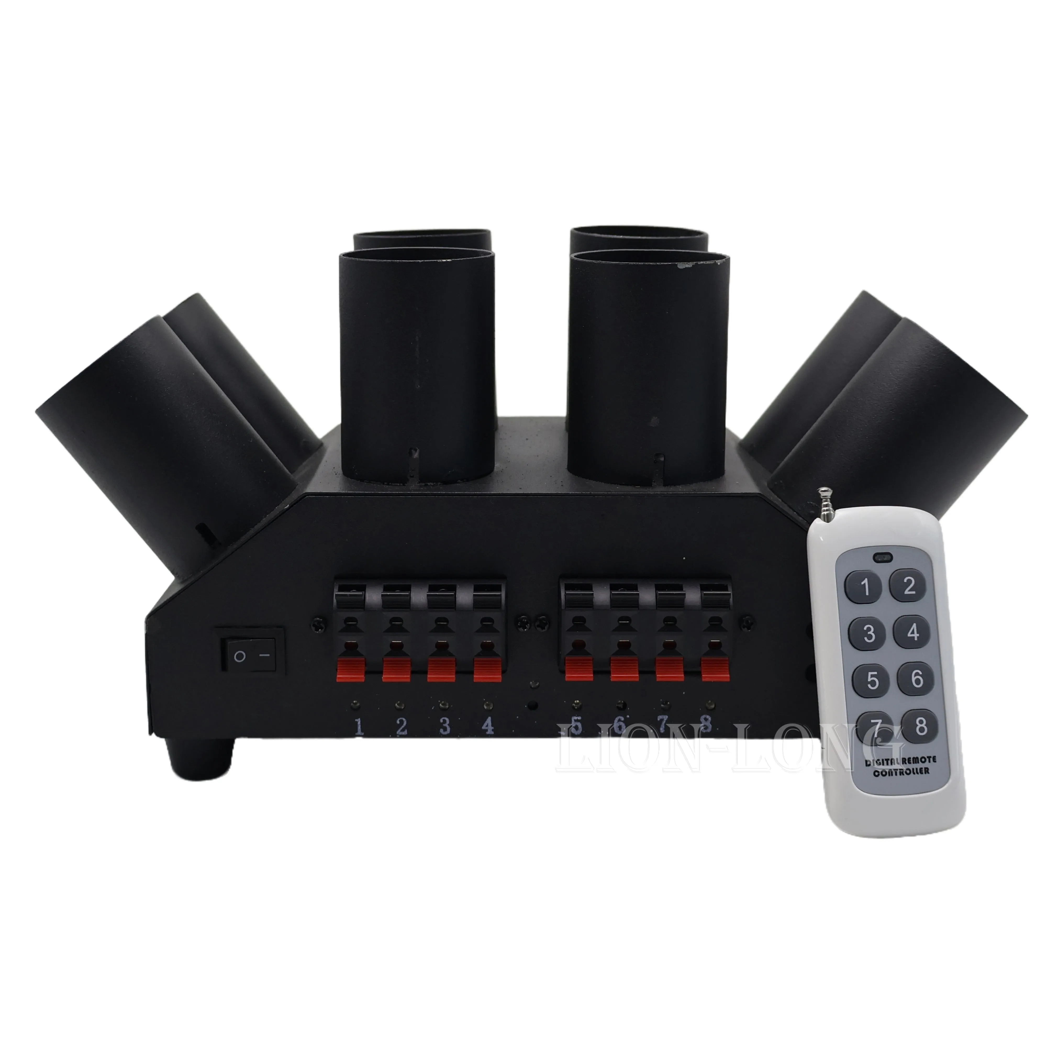 Сценический Пиро двухрядный пульт дистанционного управления система запуска фейерверков 8-канальный холодный фонтан фейерверк