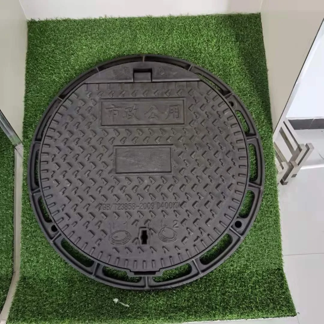 Оптовая продажа чугунный ковш из ковкого чугуна тяжелый en124 D400 850*850 крышка люка с замком