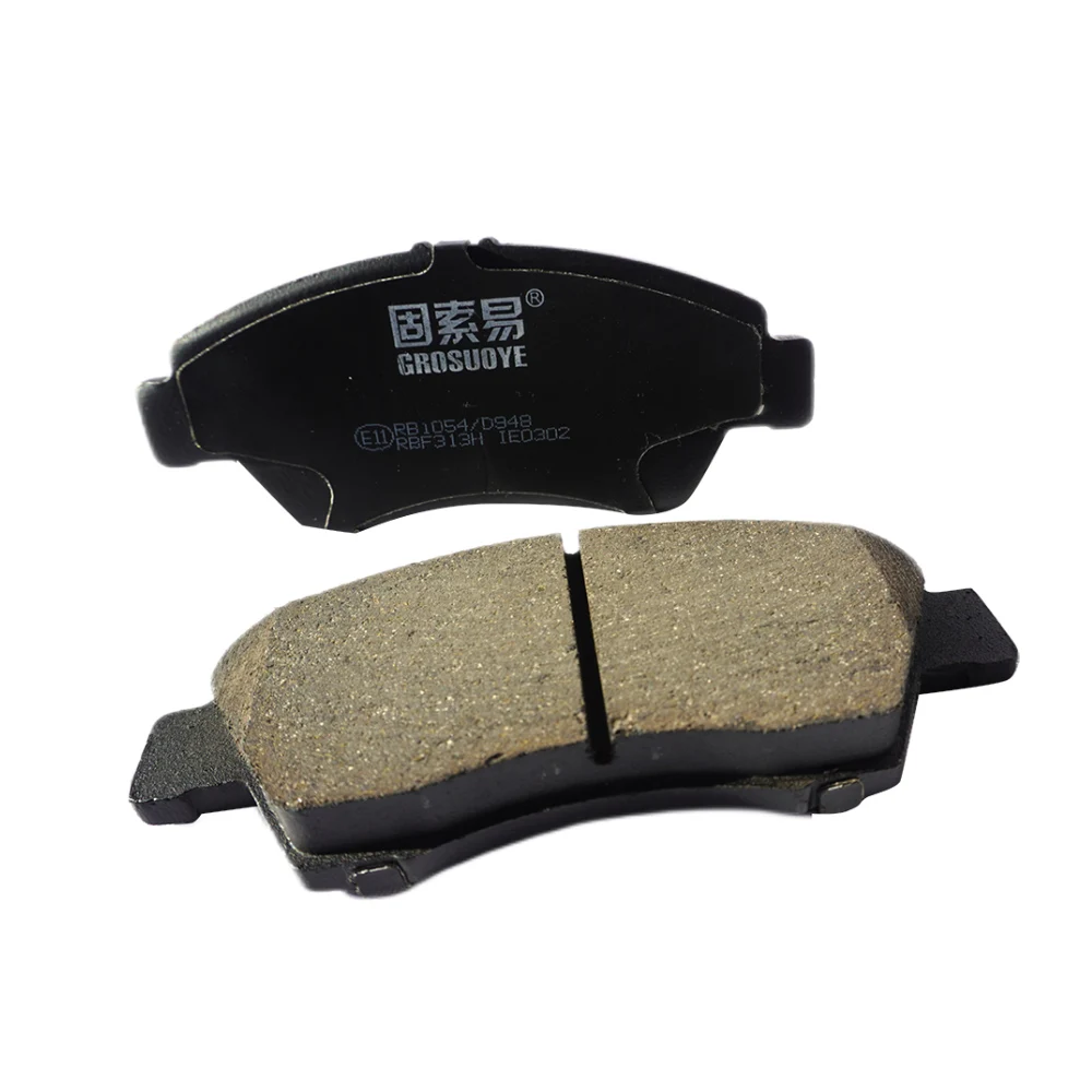RUBRAKE china brake pads factory D948 car parts auto disc ceramic brake pads for car spare parts