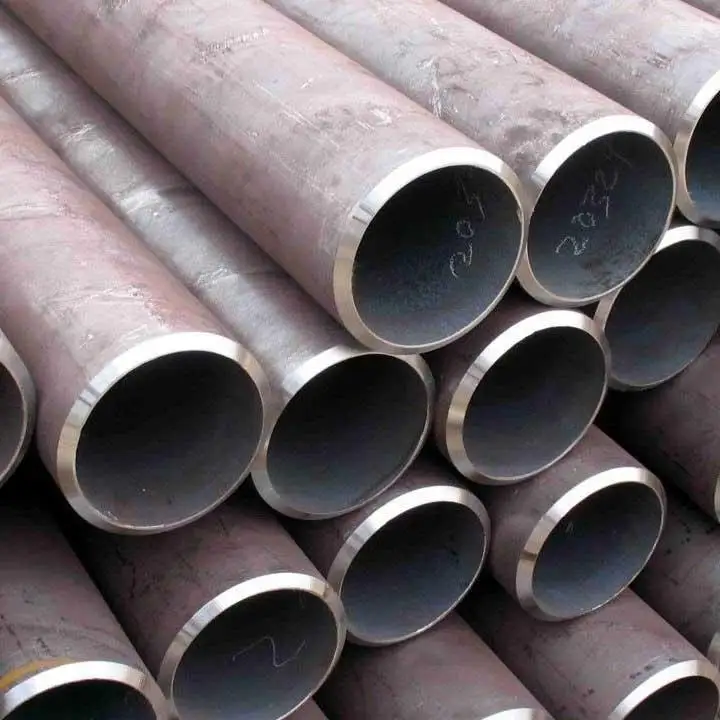 ASTM A53 A36 Q345B стальная труба для строительства изготовление размеров под заказ из углеродистой стали