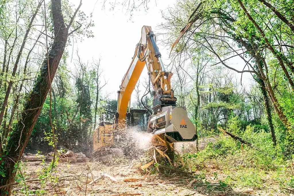 Wood chipper mulcher FOR 10-18 TON excavator use