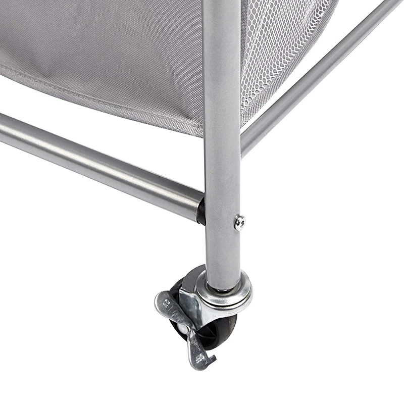 Laundry Basket Dirty Clothes Storage Folding Custom Foldable White Home Storage Stainless Steel Foldable Bin 75g Non Woven