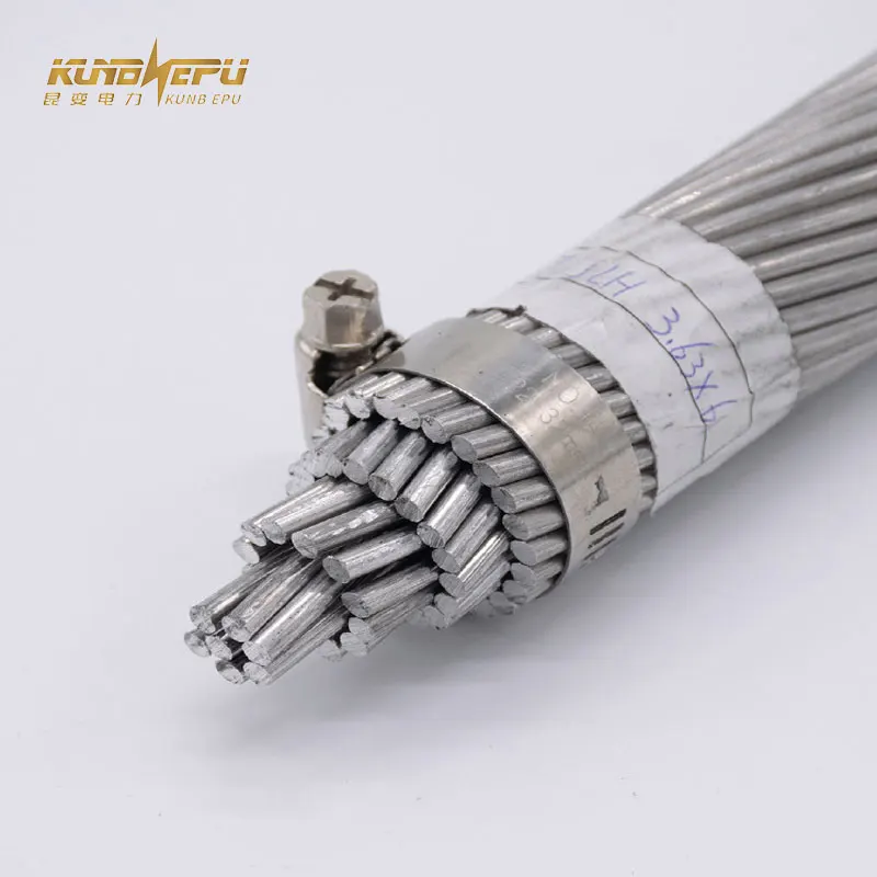 Kunb factory customized aluminum stranded wire with steel core high quality OEM/ODM aluminum cables stranded core