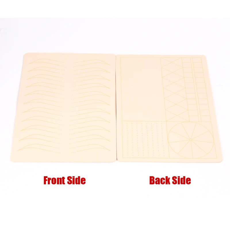 Microblading Eyebrow Practice Latex Skin Training No Ink Needed for permanent makeup