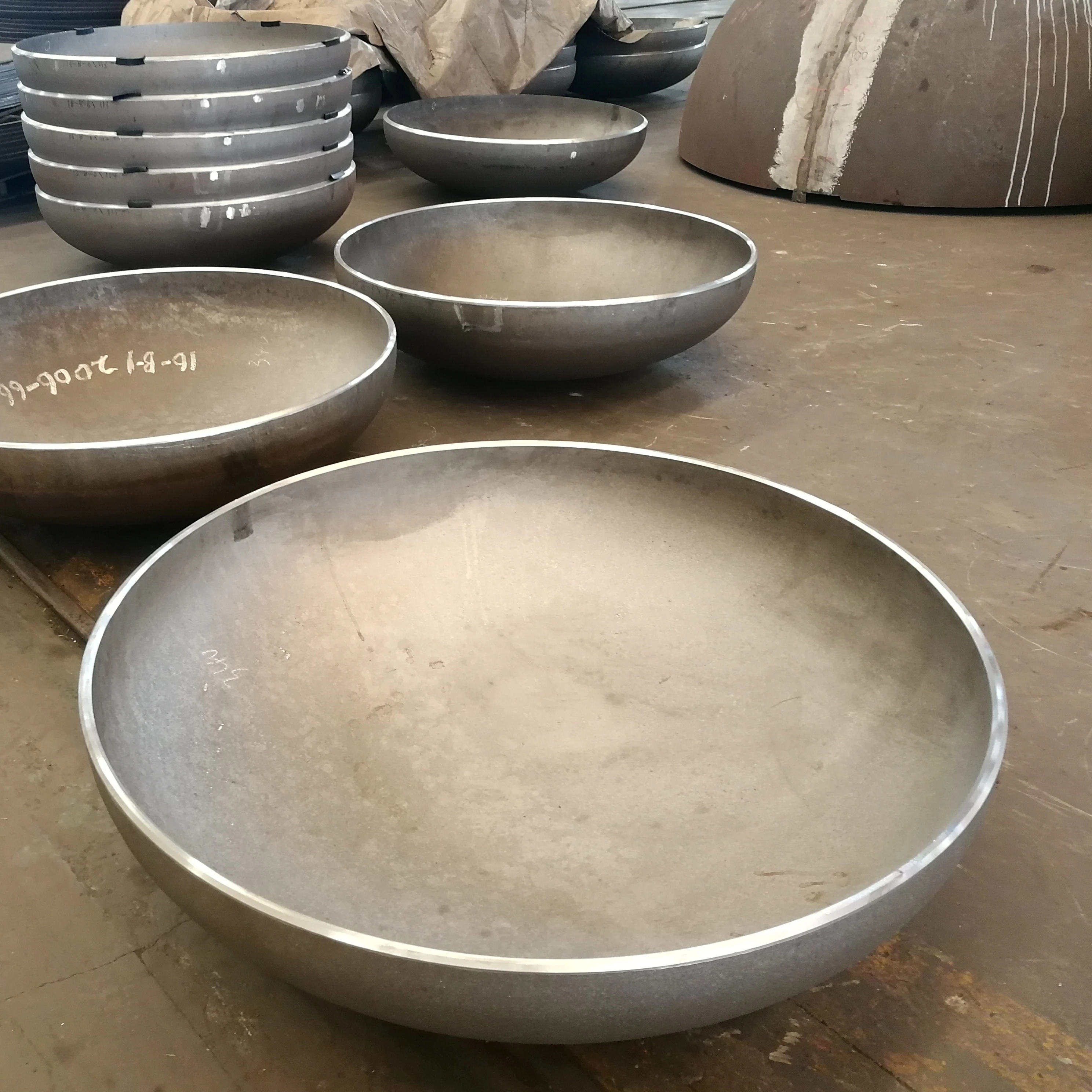 Кованые эллиптические сферические насадки из углеродистой стали для резервуаров хранения под давлением