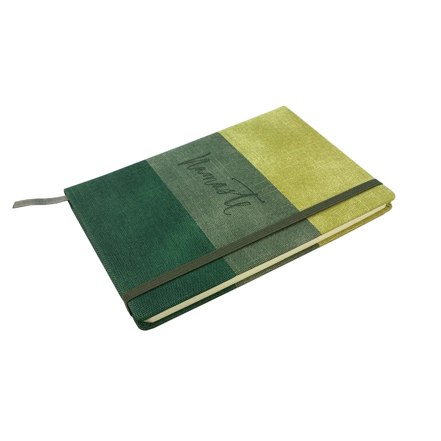 Custom Logo A5 Notebook PU Leather Gratitude Custom Travel Journal