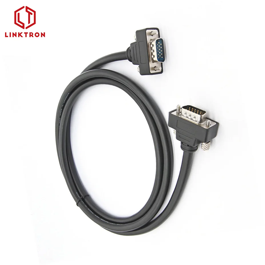 D-sub 15Pin cable DB15 connector Male to Female RS232 Serial Parallel Printer Extension Cable
