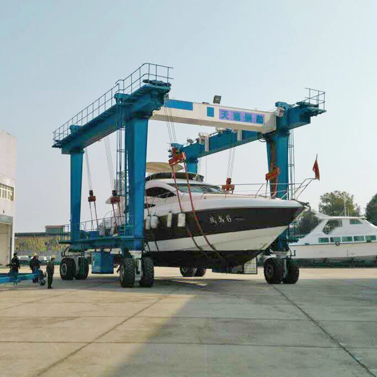 10ton Best Price Electric Double Girder Yacht Lifting Crane