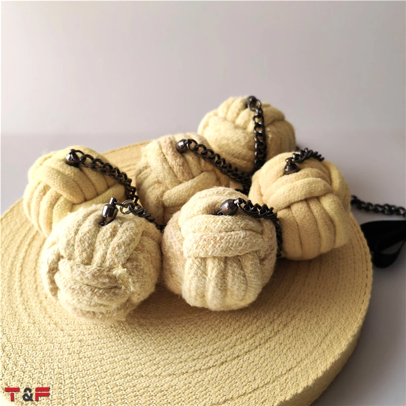 Spinning aramid ropes monkey fist fire performance Monkey fist