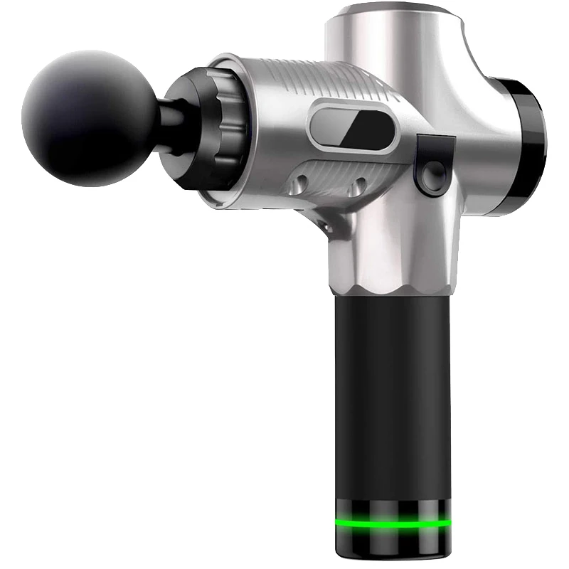 Wholesale Logo  Custom Vibration Massage Gun Fast Shipping with Lcd Screen Massager  Fascial Muscle Massage Gun