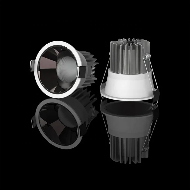 10W SMD Deep Cup Anti Glare Downlights Aluminum Housing Ceiling Light Recessed Led Downlight High Quality For Project