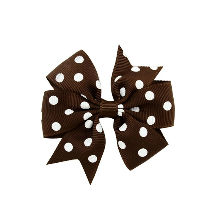 Colorful Dog Hair Bows With Clips