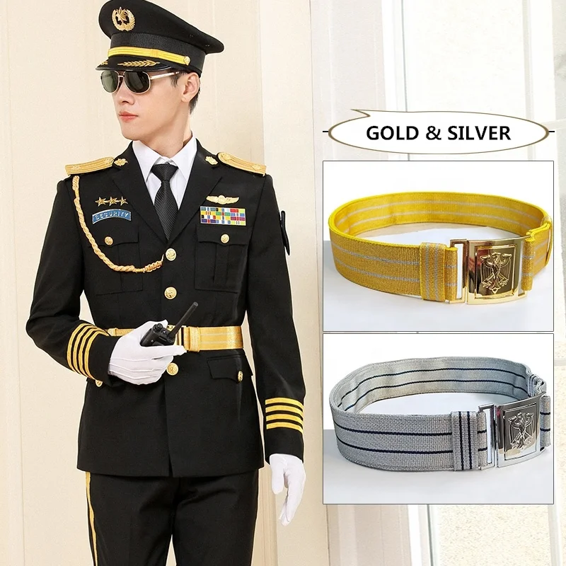 Professional Design Alloy Buckle High Quality Security Safety Duty Uniform Belt