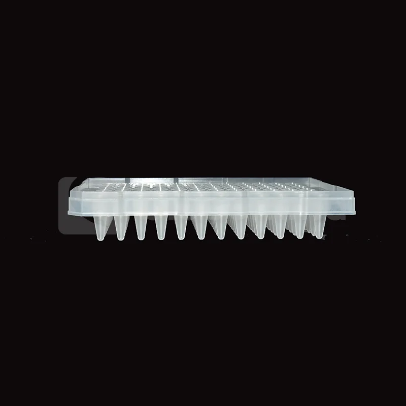 biocomma disposable PCR plates 0.2ml 96 well PCR plate with semi skirt for DNA/RAN extraction