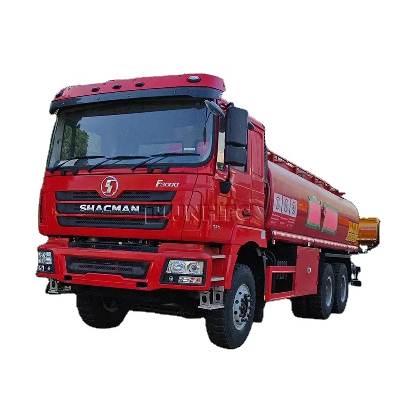 Shacman F3000 Oil Tank Truck  6*4 340hp For Oil Transportation Fuel Truck