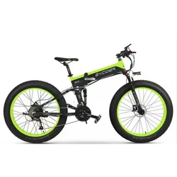 Best sales China manufacturer Fat Tyre Electric Bike electric foldable bike 48V 1000W Lithium Battery electric mountain bicycle