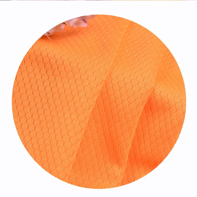 Быстросохнущая круглая трикотажная ткань для спортивной одежды, 100% полиэстер