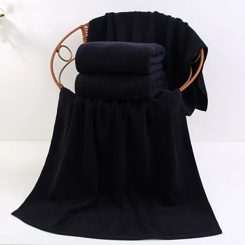 Plain  Hotel Beach  Promotional Linen Big Microfiber Twist Loop Drying Rubbing Towel  With Pocket