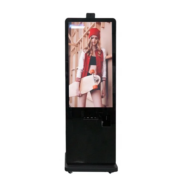 Quality windows os portable photo printing  booth kiosk with wifi