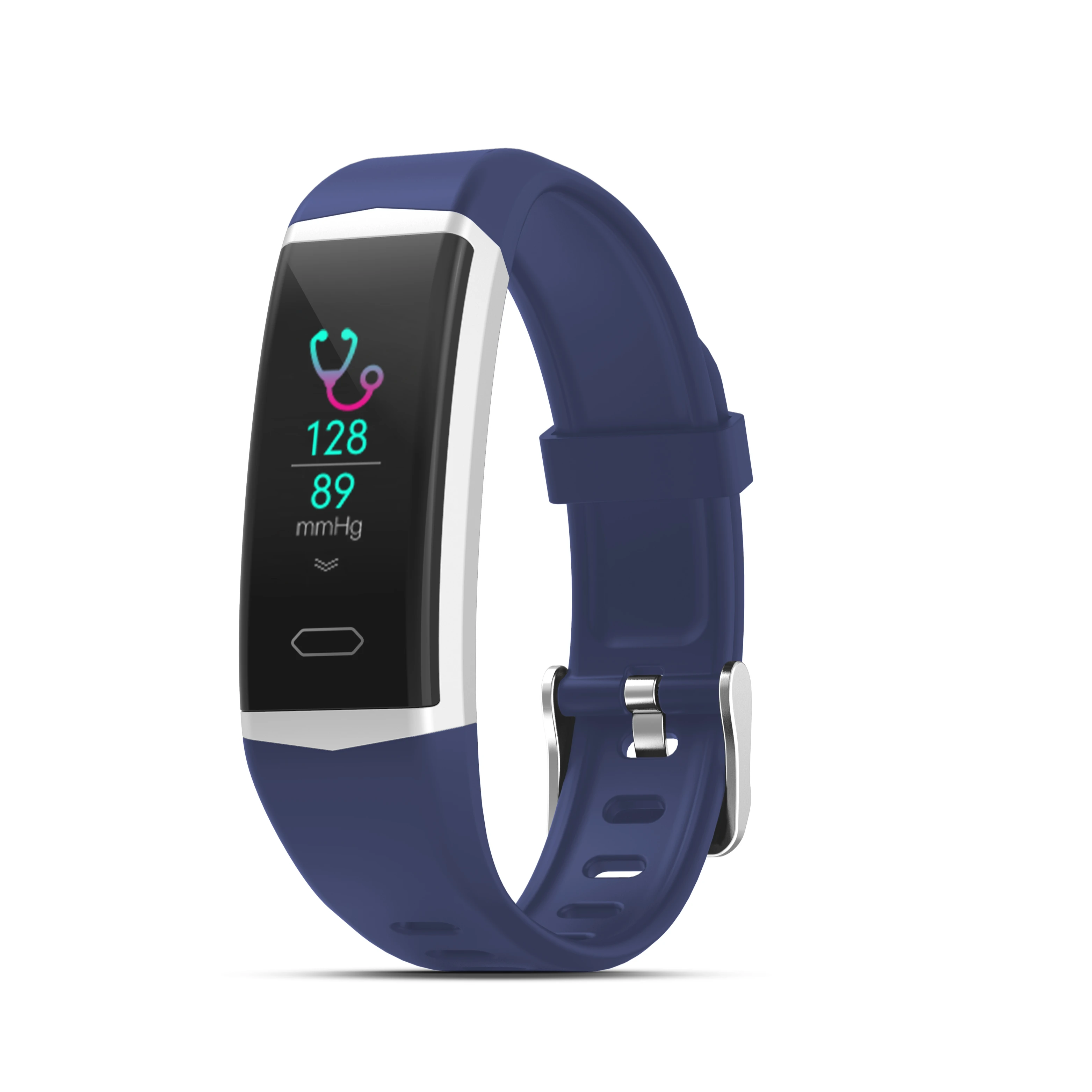 GPS смарт-браслет 4 с динамическим пульсометром, фитнес-трекером, спортивный смарт-браслет, Bluetooth шагомер, силикагель, без камеры