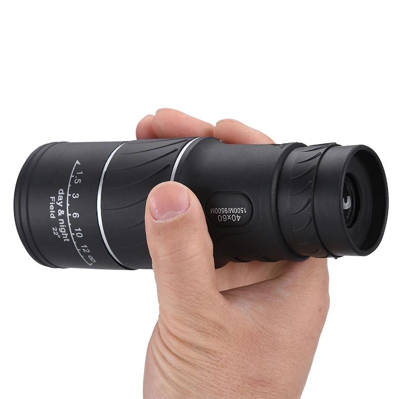 16X52 High Power Portable Monocular Telescope with Tripod Plastic Outdoor Telescope Monocular for Wholesale Price