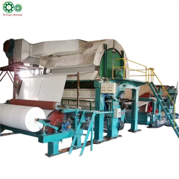 Small Scale Toilet Paper Making Equipments with Waste Paper as Raw Material