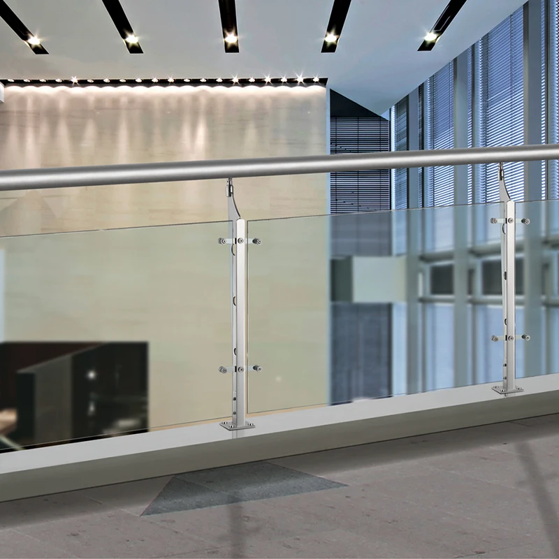 Factory direct sale balcony pillar design Stainless Steel 201/304/316# stair railing balustrade&handrail