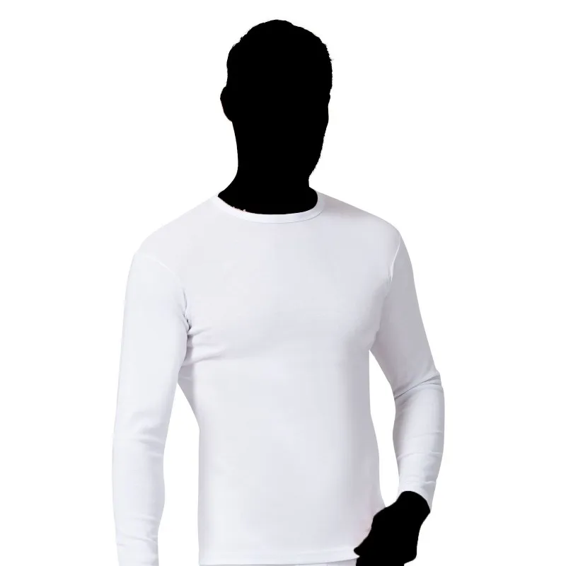 Custom Underarm Sweat Pad, Slim Fit, O-neck Sweat Proof Long Sleeve Undershirt with your Customized logo and Design