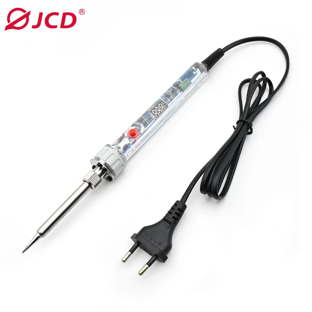 JCD  P907WG14-8 90W Adjustable Temperature Soldering Iron Set with  Solder wire Soldering iron stand for Electronics