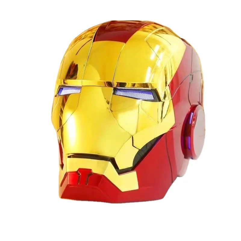 Marvel the Super Man 1\1 Iron-man Helmet MK5 COSPLAY Automatic Opening and Closing Voice Control