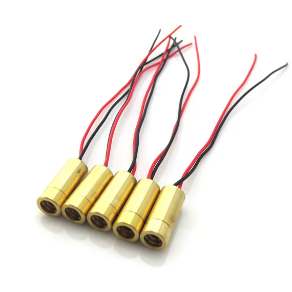 FU635L5-C9 FU635L5-BC9  635nm <1mW 9x23mm 3-5VDC Mini Red line Laser diode Module lazer head projector locator laser light lamp