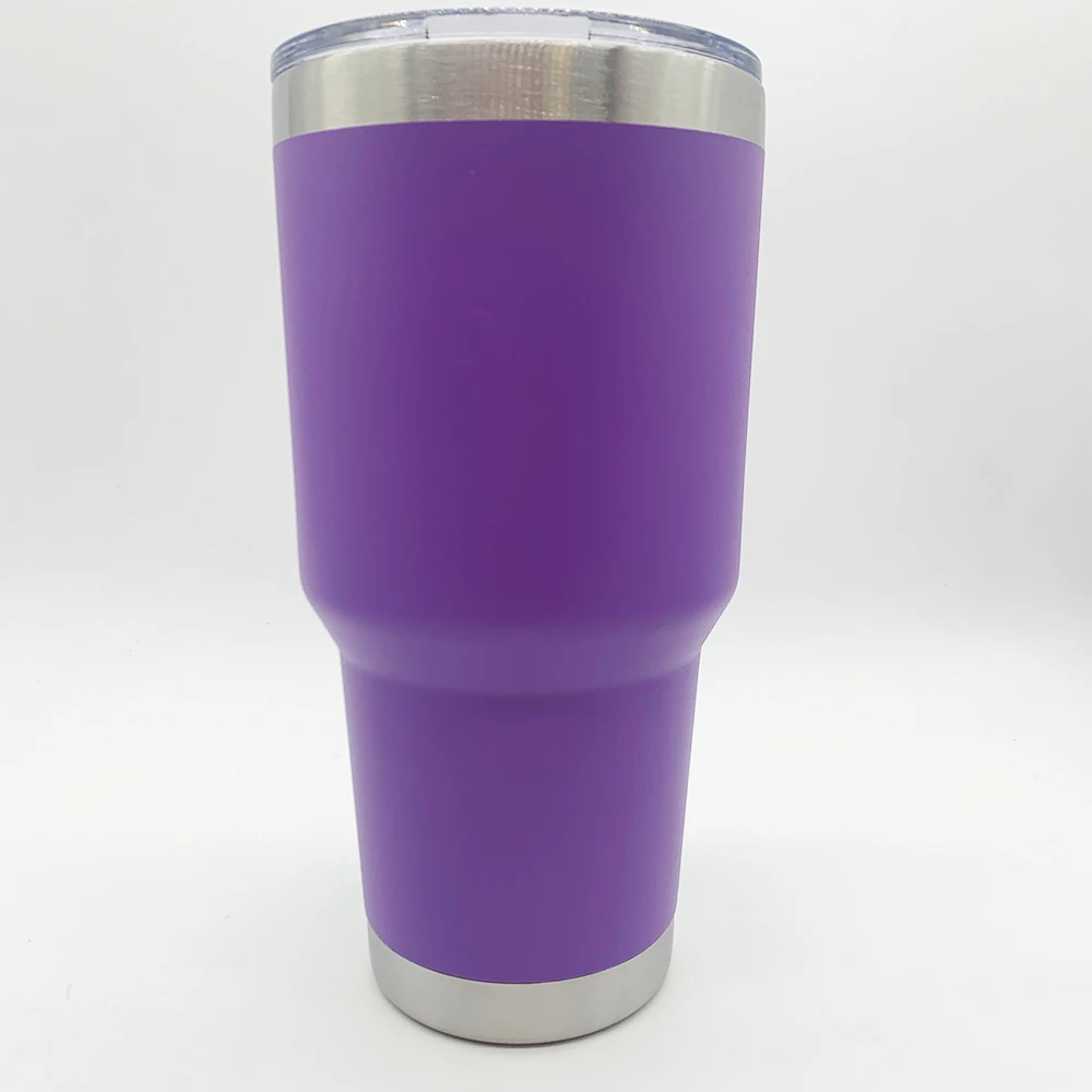 
30 oz BPA Free Stainless Steel Blank Wine Tumbler With Custom Color Logo 