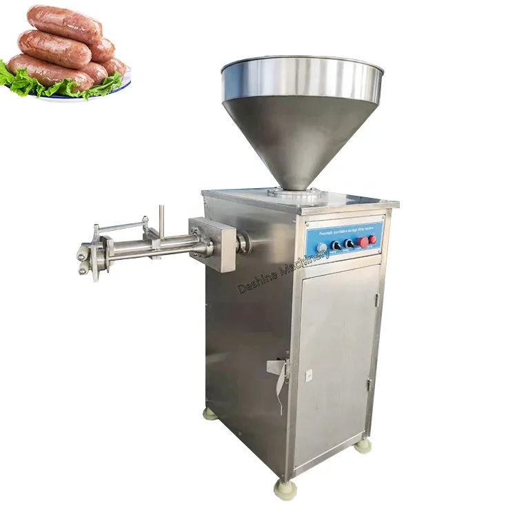 Pneumatic Quantitative Kink Sausage Filler Stufffer Stuffing Machine Sausage Filling Machine Sausage Maker Machine
