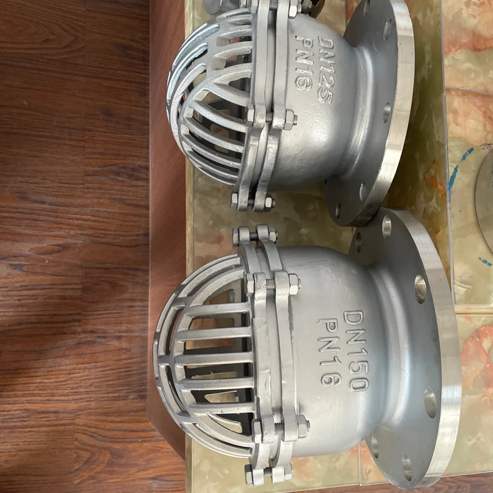 DN150 pn16 фланцевый конец WCB чугунный/стальной Водяной насос из нержавеющей стали ножной клапан с сетчатым фильтром двухпластинчатый обратный