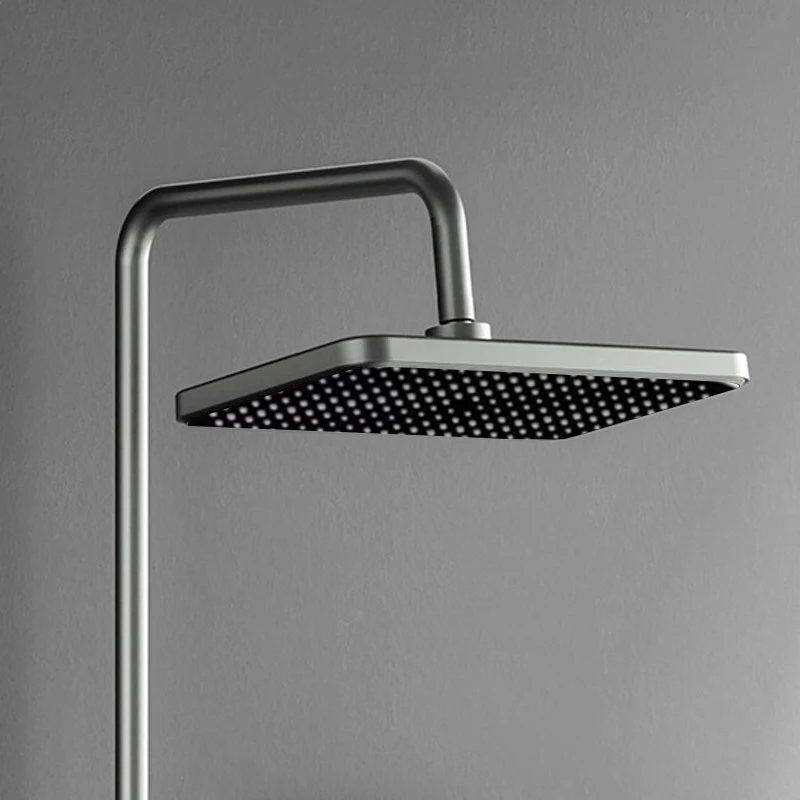 Wholesale Price Piano Key Shower faucet Set Bathroom  Piano Key with Temperature Display Knob Type  Shower mixer Set