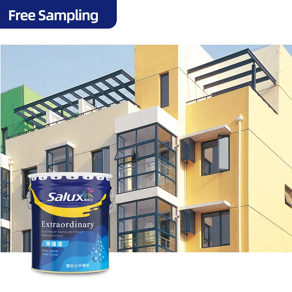 Asian Water Based Soft Touch Effect House Acrylic Polymer Emulsion Interior Exterior Wall Coating Paint